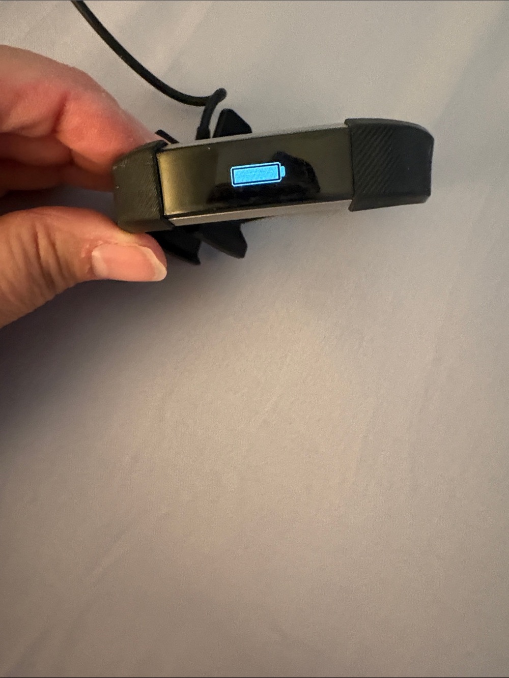 fitbit Alta black fitness wristband with accessories